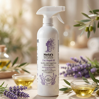 2 in 1 Dry Damage and Thinning Hair Repair Oil