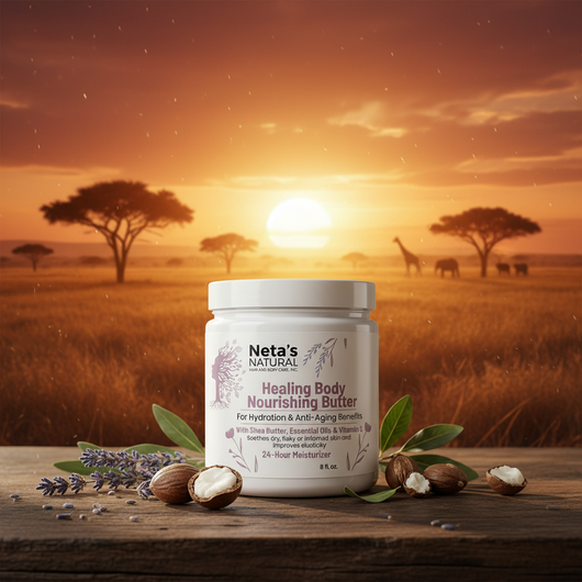 African savanna sunset