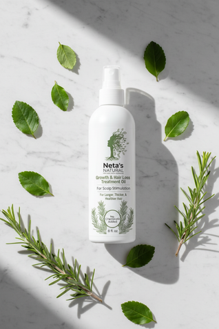 Neta's Natural 2 in 1 Growth Oil & Hair-Loss Treatment Oil