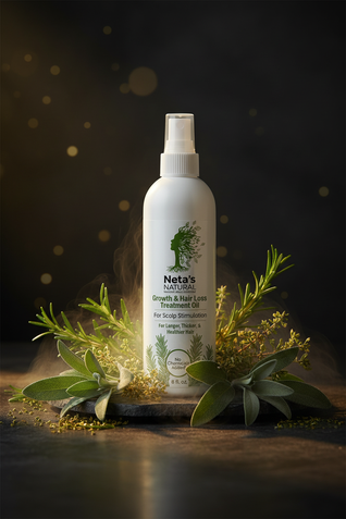 Neta's Natural 2 in 1 Growth Oil & Hair-Loss Treatment Oil
