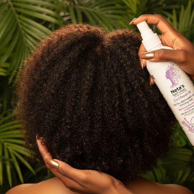 Neta's Natural Hair Repair Oil - Dark Hands Repairing Damaged Hair