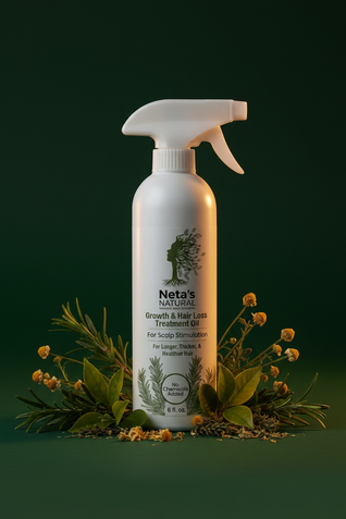 Neta's Natural 2 in 1 Growth Oil & Hair-Loss Treatment Oil