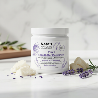 Neta's Natural 2 in 1 Shea Butter — Hair Repair & Daily Moisturizer