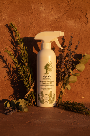 Neta's Natural 2 in 1 Growth Oil & Hair-Loss Treatment Oil